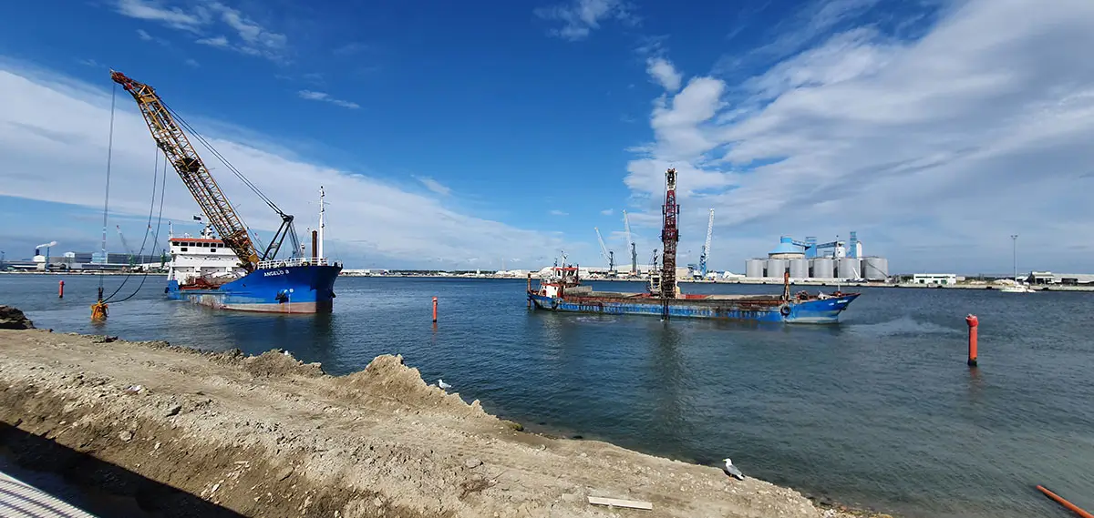 SEACON Porto di Ravenna lavori di attuazione del PRP vigente